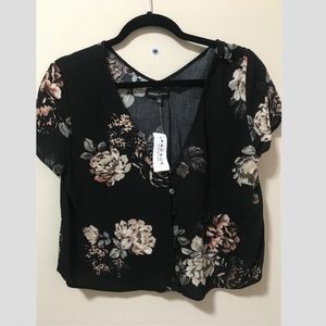 Floral Kendall & Kylie Crop Top